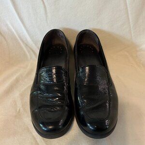 Mephisto Black Leather Loafer